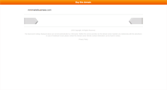 Desktop Screenshot of minimalistbusiness.com